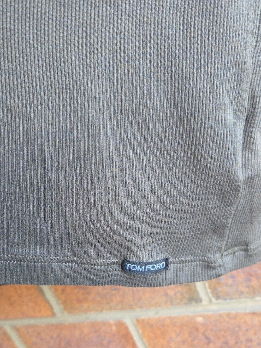 Tom Ford Ribbed Tank - Picture 7 of 9